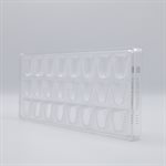 POLYCARBONATE MOLD DECOR DOT 27.5X13.5X2.4CM