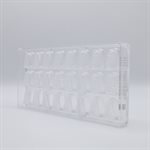POLYCARBONATE MOLD DECOR DOT 27.5X13.5X2.4CM