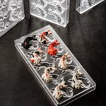 POLYCARBONATE CHOCOLATE MOULD JAPANESE KOI - JULIUS PERSOONE CW12186