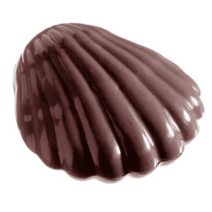 POLYCARBONATE MOLD OYSTER 27.5X13.5X2.4CM