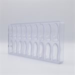 POLYCARBONATE MOLD FISH SMALL 27.5X13.5X2.4CM