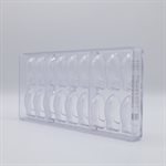 POLYCARBONATE MOLD FISH SMALL 27.5X13.5X2.4CM
