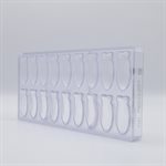 POLYCARBONATE MOLD FISH SMALL 27.5X13.5X2.4CM