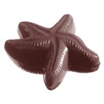 POLYCARBONATE MOLD STARFISH 27.5X13.5X2.4CM