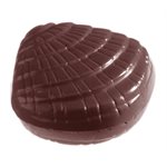 POLYCARBONATE MOLD OYSTER 27.5X13.5X2.4CM