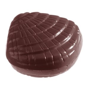 POLYCARBONATE MOLD OYSTER 27.5X13.5X2.4CM