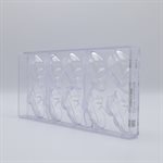 POLYCARBONATE MOLD FROG 27.5X13.5X2.4CM