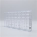 POLYCARBONATE MOLD BAR 27.5X13.5X2.4CM