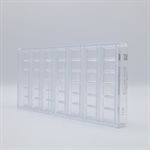 POLYCARBONATE MOLD BAR 27.5X13.5X2.4CM