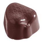 POLYCARBONATE MOLD STRAWBERRY 27.5X13.5X2.4CM
