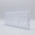 POLYCARBONATE MOLD STRAWBERRY 27.5X13.5X2.4CM
