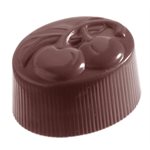 POLYCARBONATE MOLD CHERRY DOUBLE 27.5X13.5X2.4CM