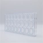 POLYCARBONATE MOLD CHERRY DOUBLE 27.5X13.5X2.4CM