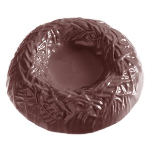 POLYCARBONATE MOLD BIRDSNEST LARGE 27.5X13.5X2.4CM
