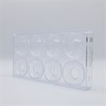 POLYCARBONATE MOLD BIRDSNEST SMALL 27.5X13.5X2.4CM