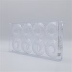 POLYCARBONATE MOLD BIRDSNEST SMALL 27.5X13.5X2.4CM