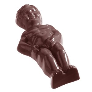 POLYCARBONATE MOLD MANNEKE PIS 27.5X13.5X2.4CM