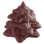 POLYCARBONATE MOLD CHRISTMAS TREE 27.5X13.5X2.4CM