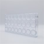 POLYCARBONATE MOLD CAP 27.5X13.5X2.4CM