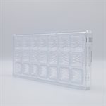 POLYCARBONATE MOLD SQUARE FANTASY 27.5X13.5X2.4CM