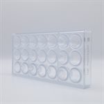 POLYCARBONATE MOLD HEDGEHOG 27.5X13.5X3CM