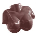 POLYCARBONATE MOLD BUST 27.5X13.5X2.4CM