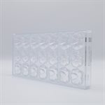 POLYCARBONATE MOLD BUST 27.5X13.5X2.4CM