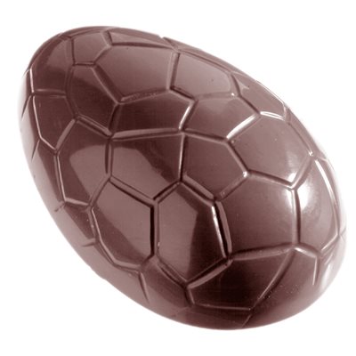POLYCARBONATE MOLD EGG CROCO 81MM 27.5X13.5X3CM