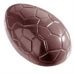 POLYCARBONATE MOLD EGG CROCO 100MM 27.5X13.5X3.5CM