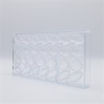 POLYCARBONATE MOLD 5 SEAFOOD 5 FIG 27.5X13.5X2.4CM