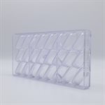 POLYCARBONATE MOLD GIANDUJA 27.5X13.5X2.4CM