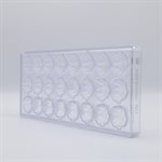 POLYCARBONATE MOLD CLOVER 27.5X13.5X2.4CM