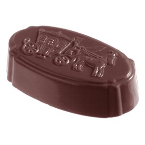 POLYCARBONATE MOLD KAROS 27.5X13.5X2.4CM