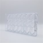 POLYCARBONATE MOLD KAROS 27.5X13.5X2.4CM