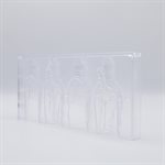 POLYCARBONATE MOLD SAINT NICHOLAS 27.5X13.5X2.4CM