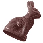 POLYCARBONATE MOLD HARES SITTING 27.5X13.5X2.4CM