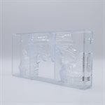 POLYCARBONATE MOLD CHICKEN ON NEST 27.5X13.5X3.5CM