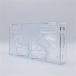 POLYCARBONATE MOLD CHICKEN ON NEST 27.5X13.5X3.5CM