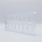 POL.MLD FLOWERCARAQUE OVAL 5 FIG 27.5X13.5X2.4CM