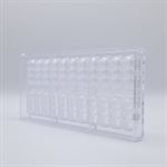 POLYCARBONATE MOLD THREE NUT 27.5X13.5X2.4CM