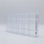 POLYCARBONATE MOLD ECU 27.5X13.5X2.4CM