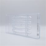 POLYCARBONATE MOLD ASPARAGUS 27.5X13.5X2.4CM