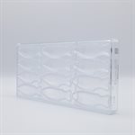 POLYCARBONATE MOLD FISH LARGE 27.5X13.5X2.4CM