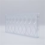 POLYCARBONATE MOLD BASE 26MM 27.5X13.5X2.4CM