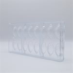 POLYCARBONATE MOLD BASE 26MM 27.5X13.5X2.4CM