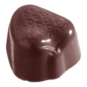 POLYCARBONATE MOLD STRAWBERRY3X7 27.5X13.5X2.4CM