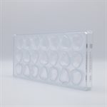 POLYCARBONATE MOLD STRAWBERRY3X7 27.5X13.5X2.4CM