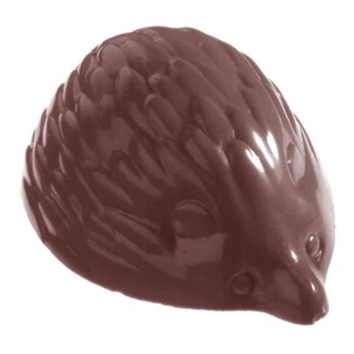 POLYCARBONATE MOLD HEDGEHOG 27.5X13.5X2.6CM