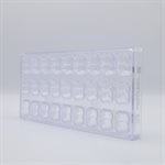 POL.MLD DOUBLE HEART 3X9 27.5X13.5X2.4CM