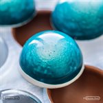 POLYCARBONATE MOLD SPHERE 30MM 27.5X13.5X2.4CM